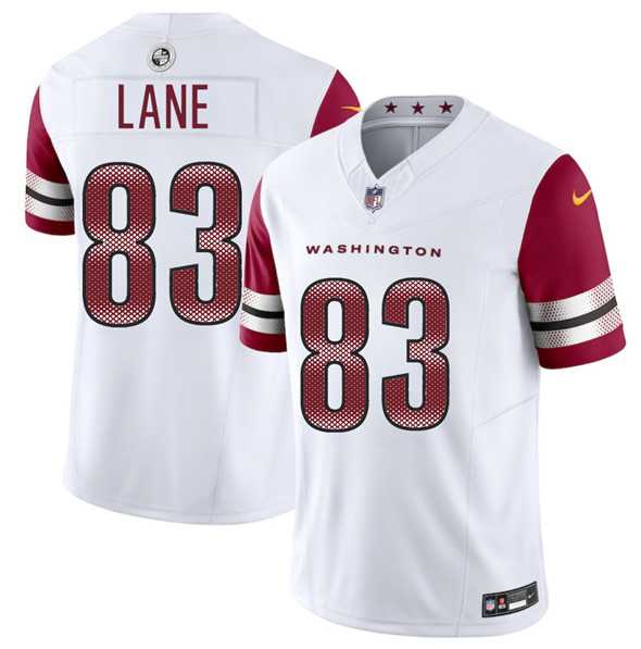 Men & Women & Youth Washington Commanders #83 Jaylin Lane White 2025 Draft F.U.S.E. Vapor Limited Stitched Jersey